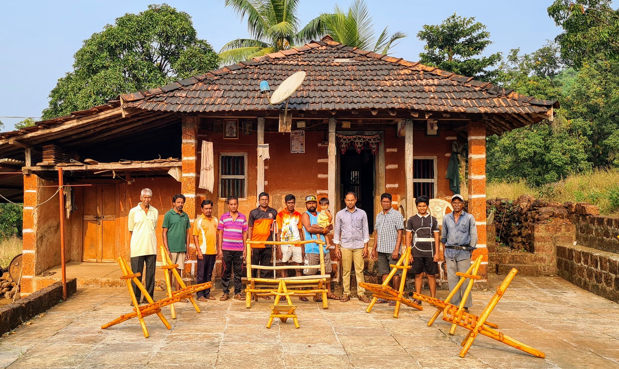 Sending Off the Diwali Batch of Chairs!