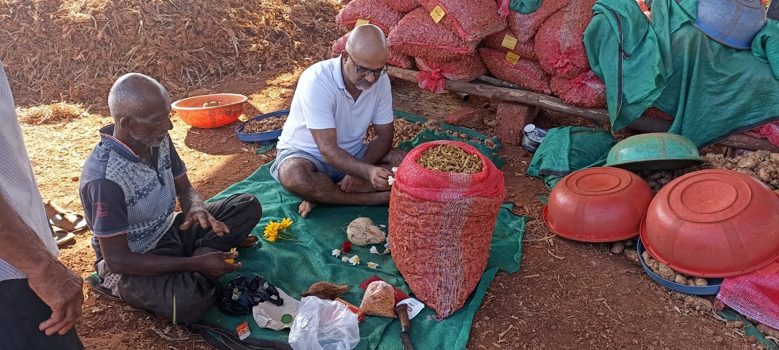 Pooja, Blessings, and an All-Women Grinding Team